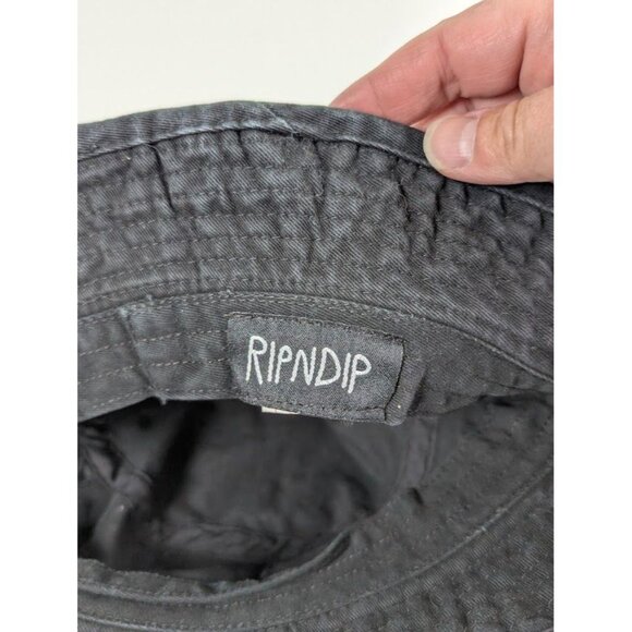 RIPNDIP Lord Nermal Bucket Hat Made in USA Skater Cat Unisex Embroidered - Picture 6 of 7